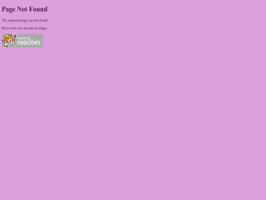 not_found screenshot