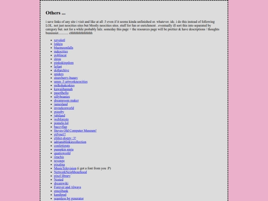 main/links screenshot