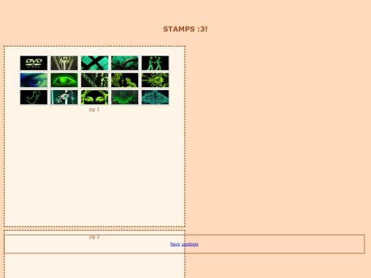 stampbook/green screenshot