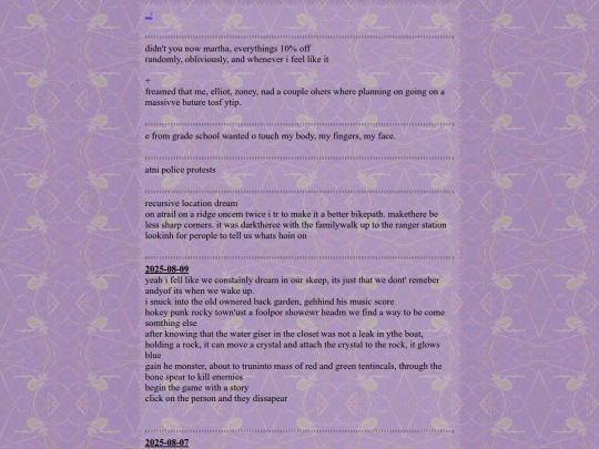 public-journal/continue/dreams/backup screenshot
