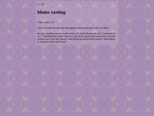 words/american-blame-casting screenshot