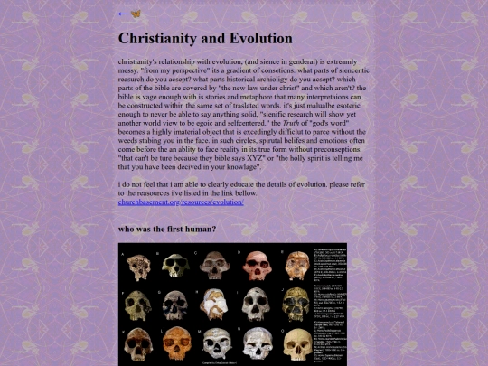 words/christianity/evolution screenshot