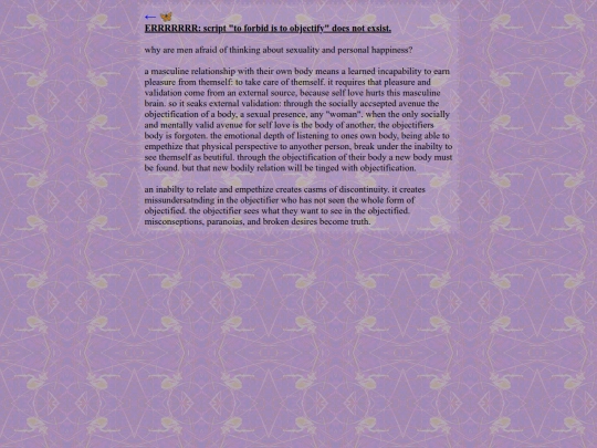 words/objectification screenshot