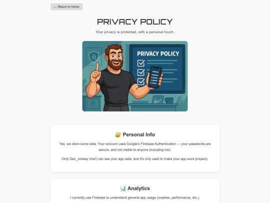 privacy screenshot