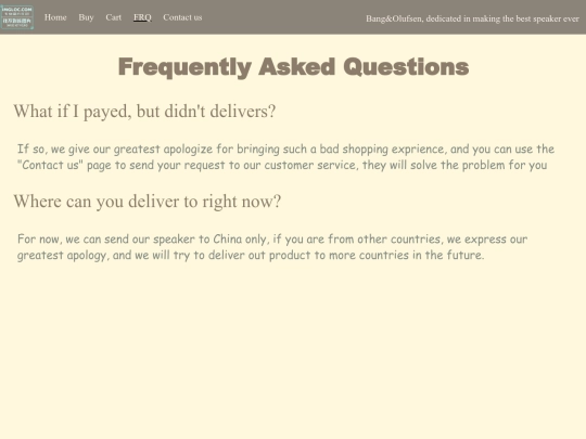 e-commerce/FRQ screenshot
