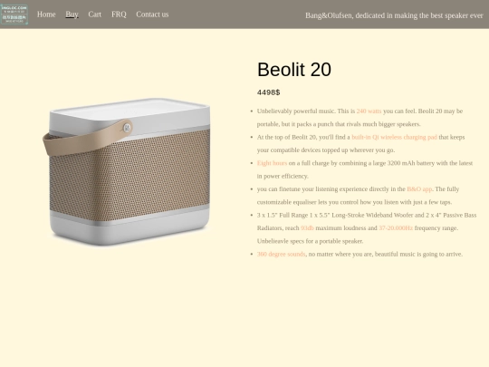 e-commerce/beolit screenshot