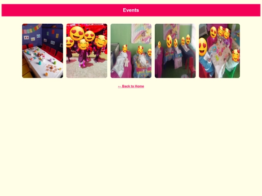 events screenshot