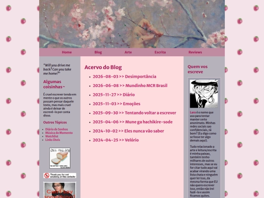 blog screenshot