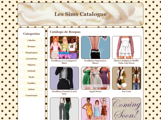 roupas screenshot