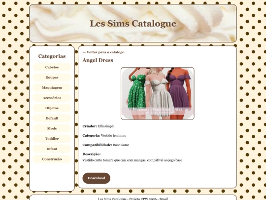 roupas05 screenshot