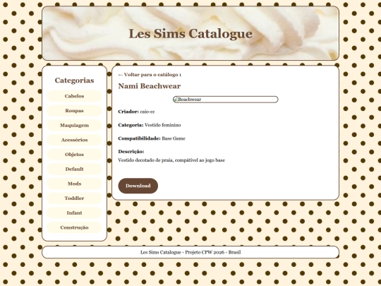 roupas08 screenshot