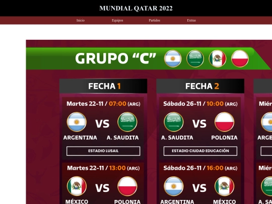 partidos screenshot