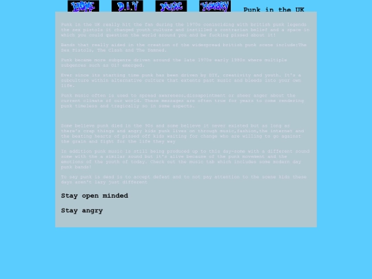 History screenshot
