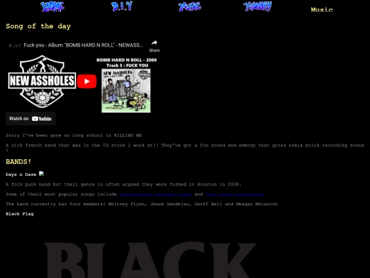 Music screenshot