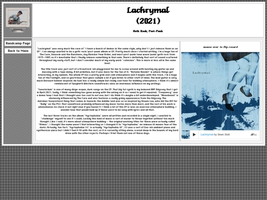 discog/lachrymal screenshot