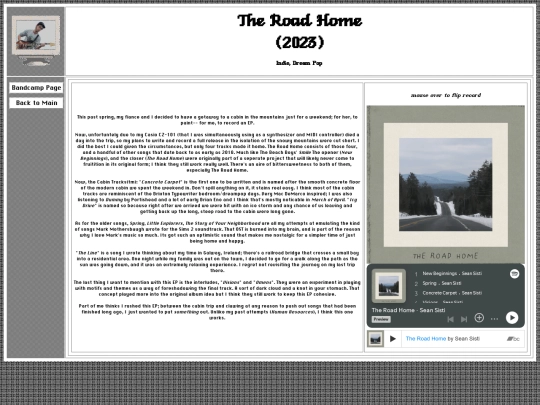 discog/road screenshot