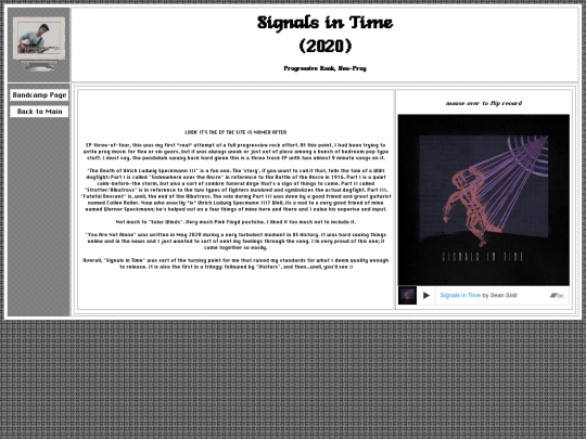 discog/signals screenshot