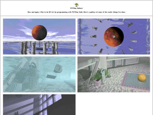 povray-stuff/portfolio screenshot