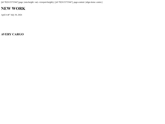 Cargo/landing-page screenshot