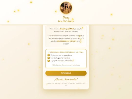 album_dany15aos screenshot