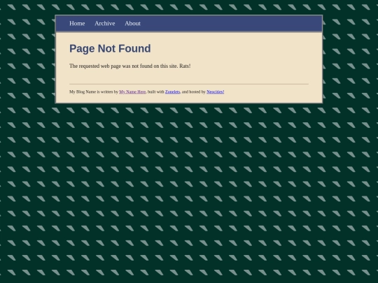 not_found screenshot