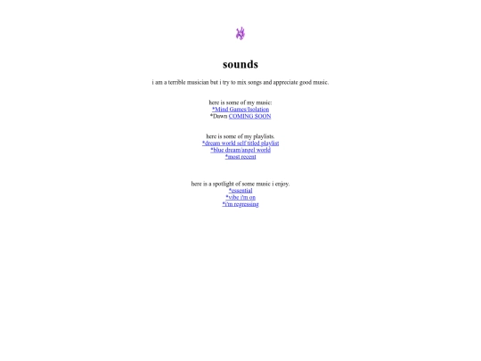 sounds screenshot