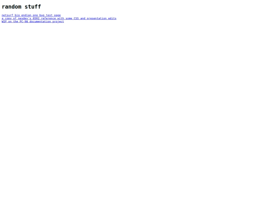 randomstuff screenshot