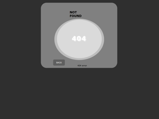 not_found screenshot
