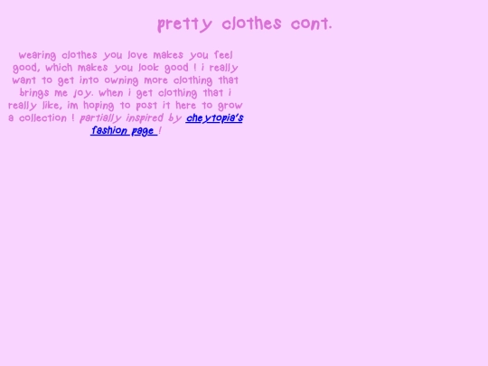 amusementpage/clothes/fashion screenshot