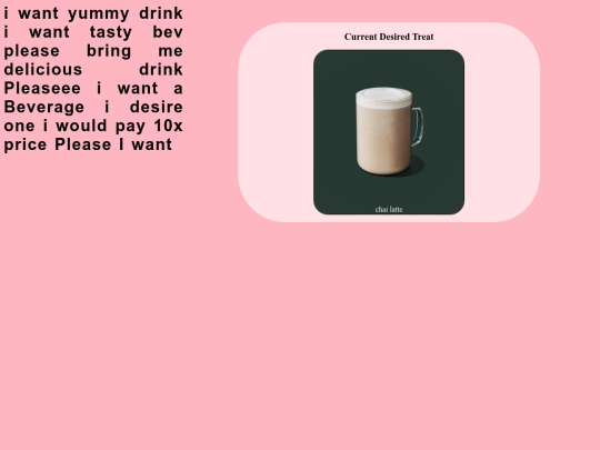 drink/beverage screenshot