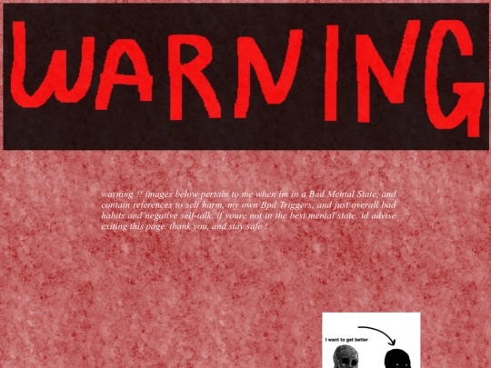hatingpage/warning screenshot