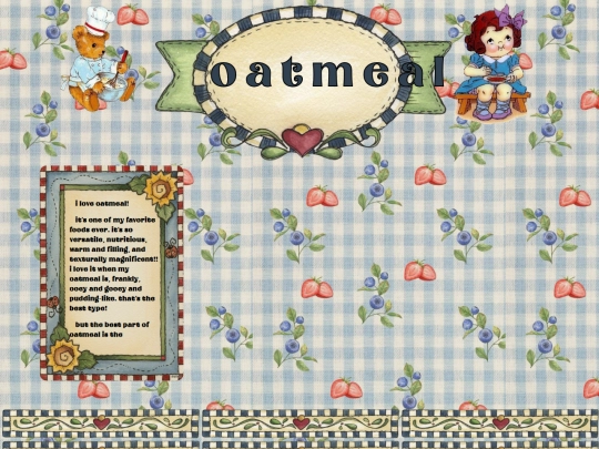 yum/oatmeal screenshot