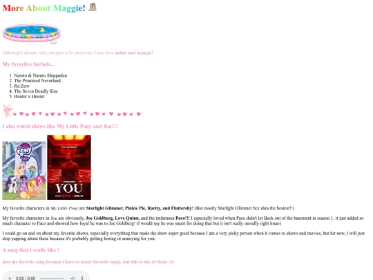 moreaboutme screenshot