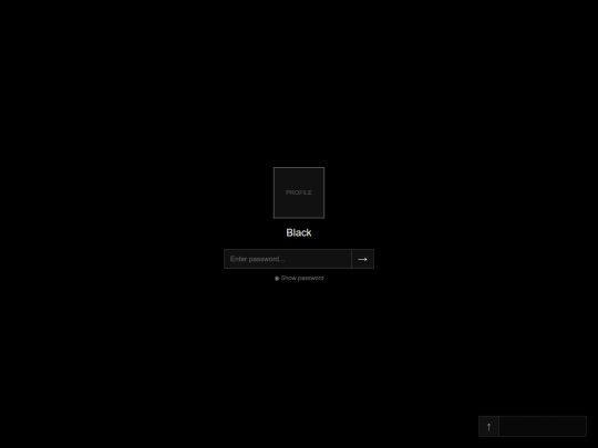 Password screenshot