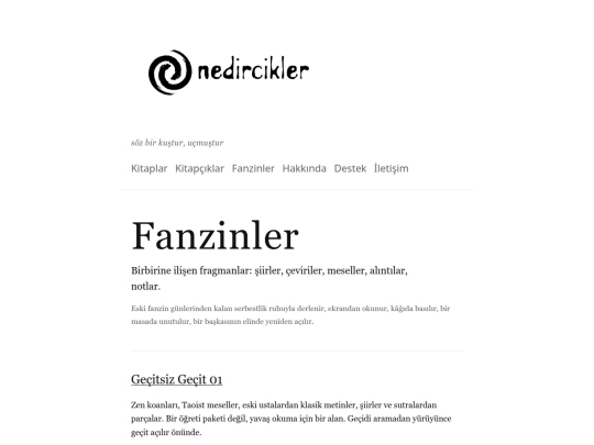 fanzinler screenshot