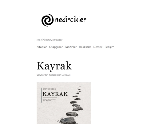 kitaplar/kayrak screenshot