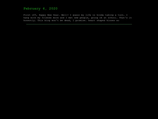 diary/04022020 screenshot
