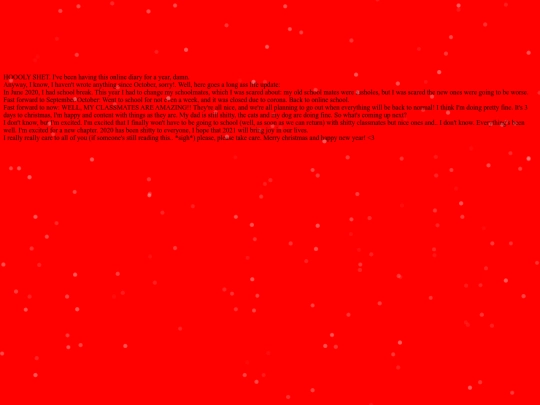 diary/22122020 screenshot