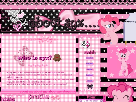 aboutsyx screenshot