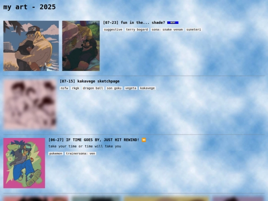 mine/art/2025 screenshot