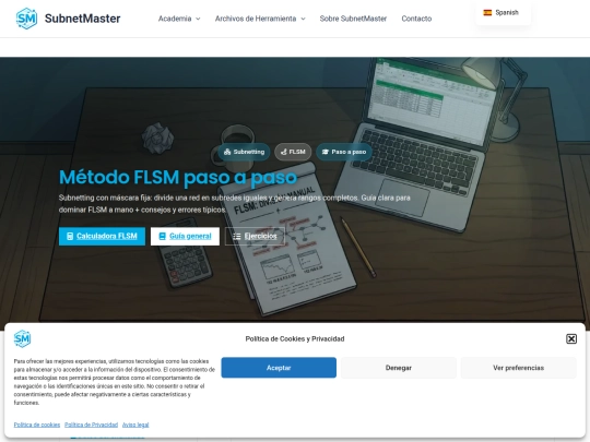 guias/subredes-flsm-metodo-fijo screenshot