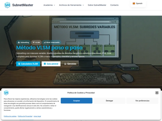 guias/subredes-vlsm-metodo-variable screenshot