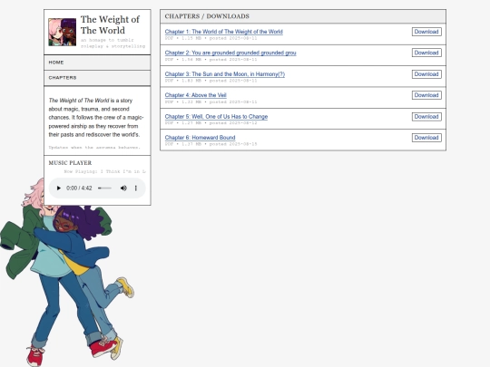 chapters screenshot