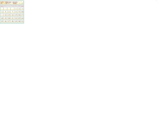 pinkcalendar screenshot