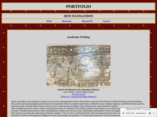 portfolio screenshot