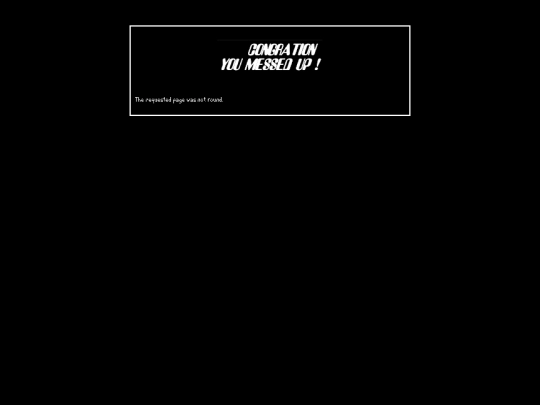not_found screenshot