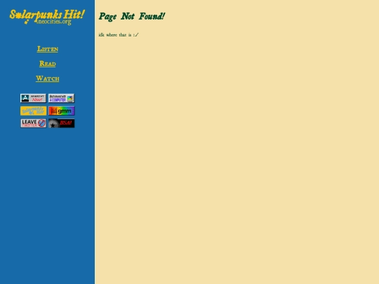 not_found screenshot