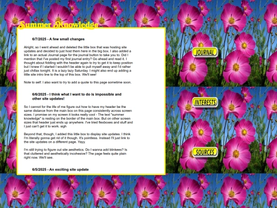 test screenshot