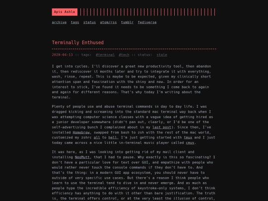 terminally-enthused screenshot