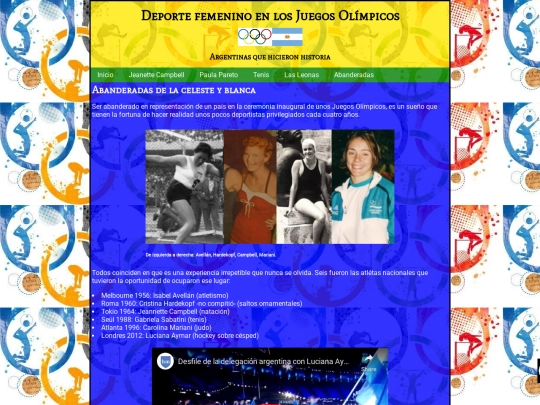 abanderadas screenshot